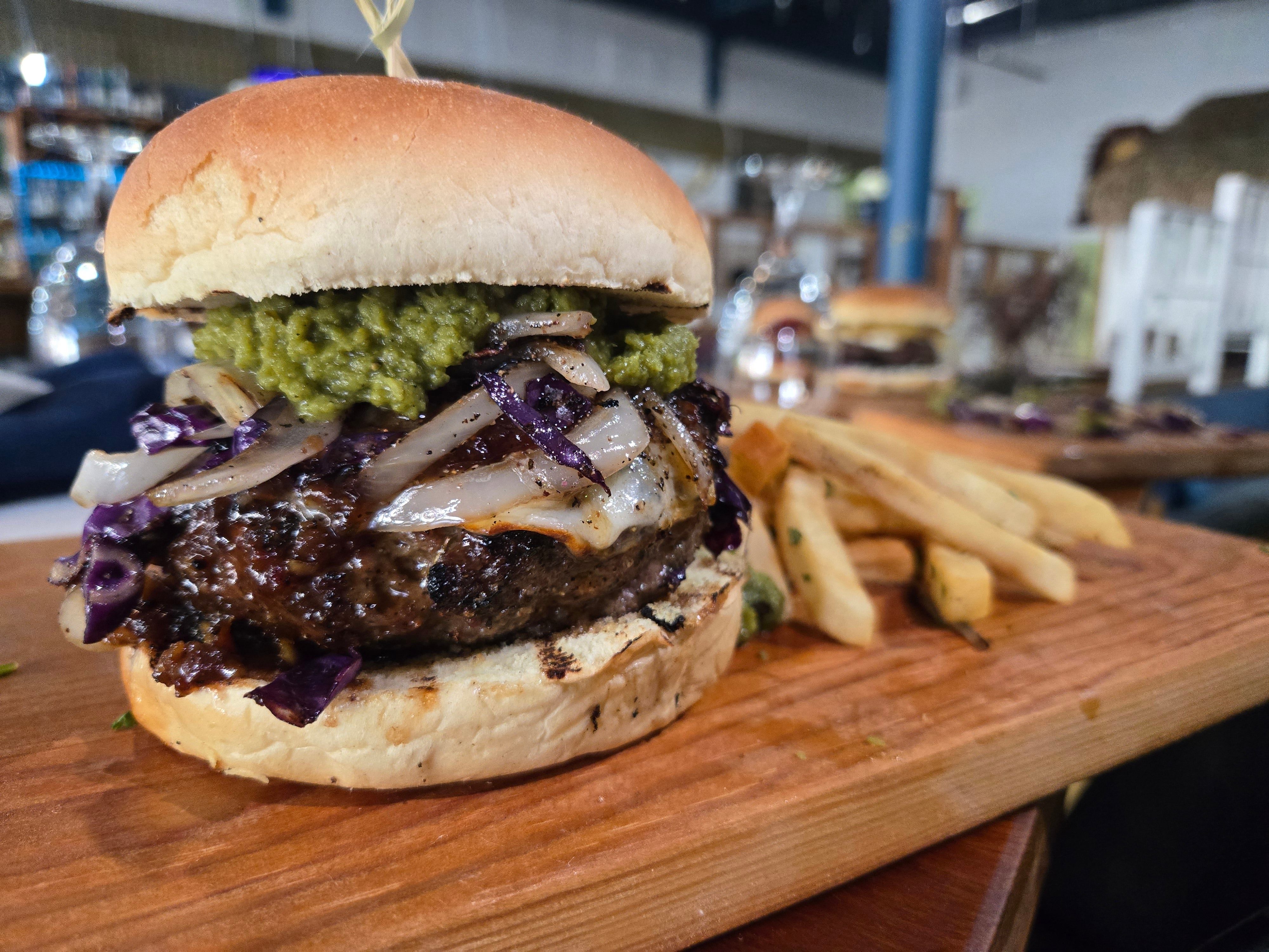 Sloppy "Chimi" Hamburguesa.