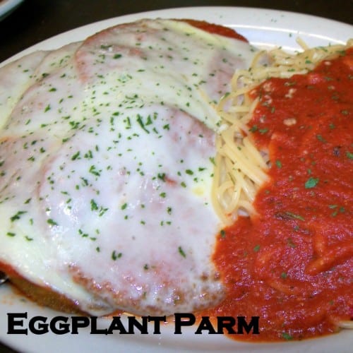 Eggplant Parm.