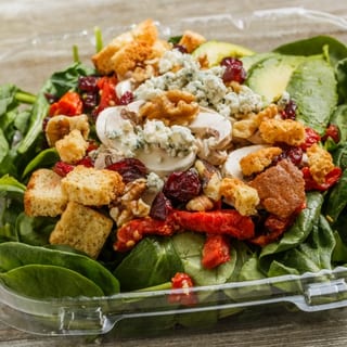 Walnut Spinach Salad