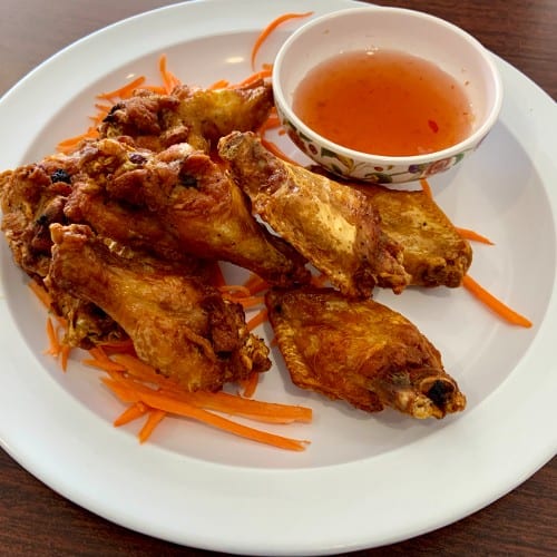 9. Deep Fried Chicken Wings.