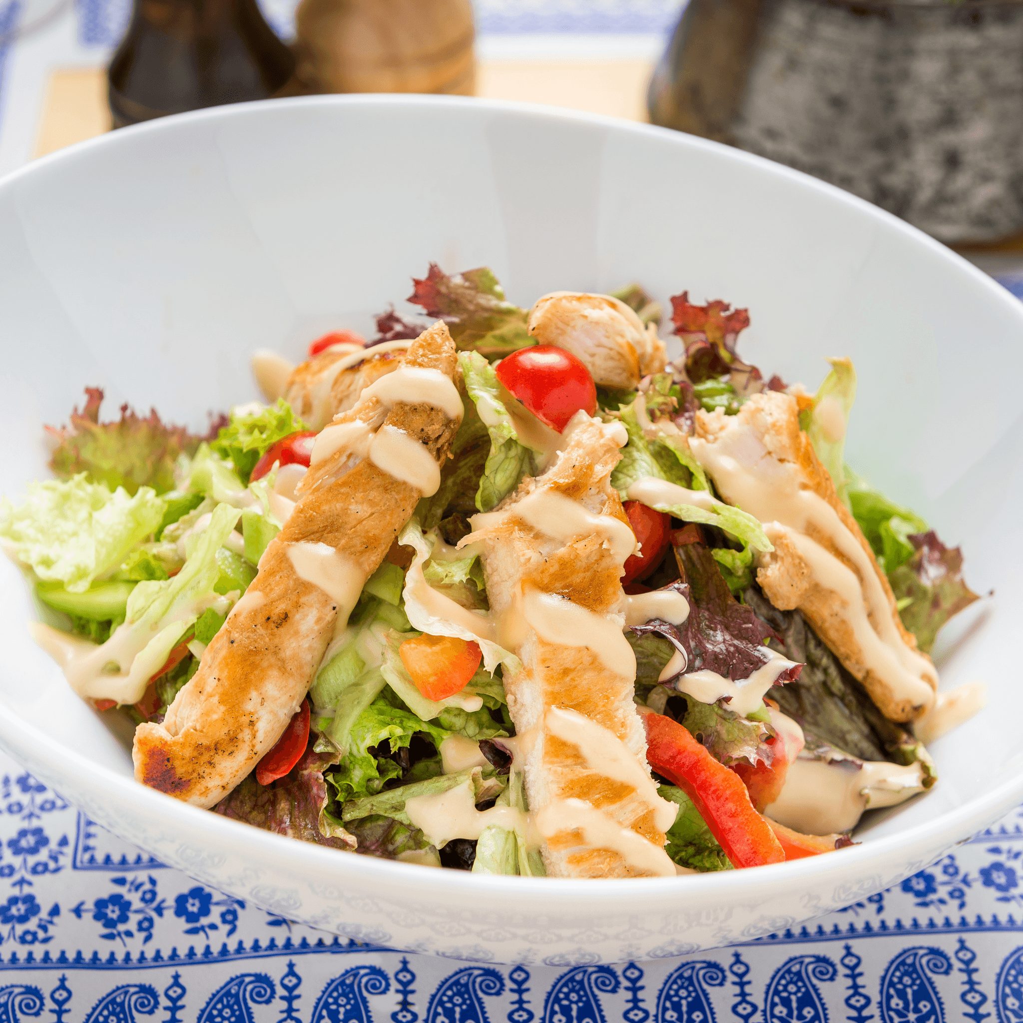 Crispy Chicken Salad.