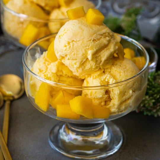 Mango Ice Cream.