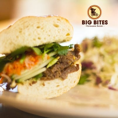 Grilled Beef Banh Mi.