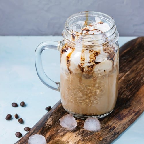 Almond Roca Mocha Cold.