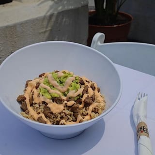 Steak and Guacamole Bowl