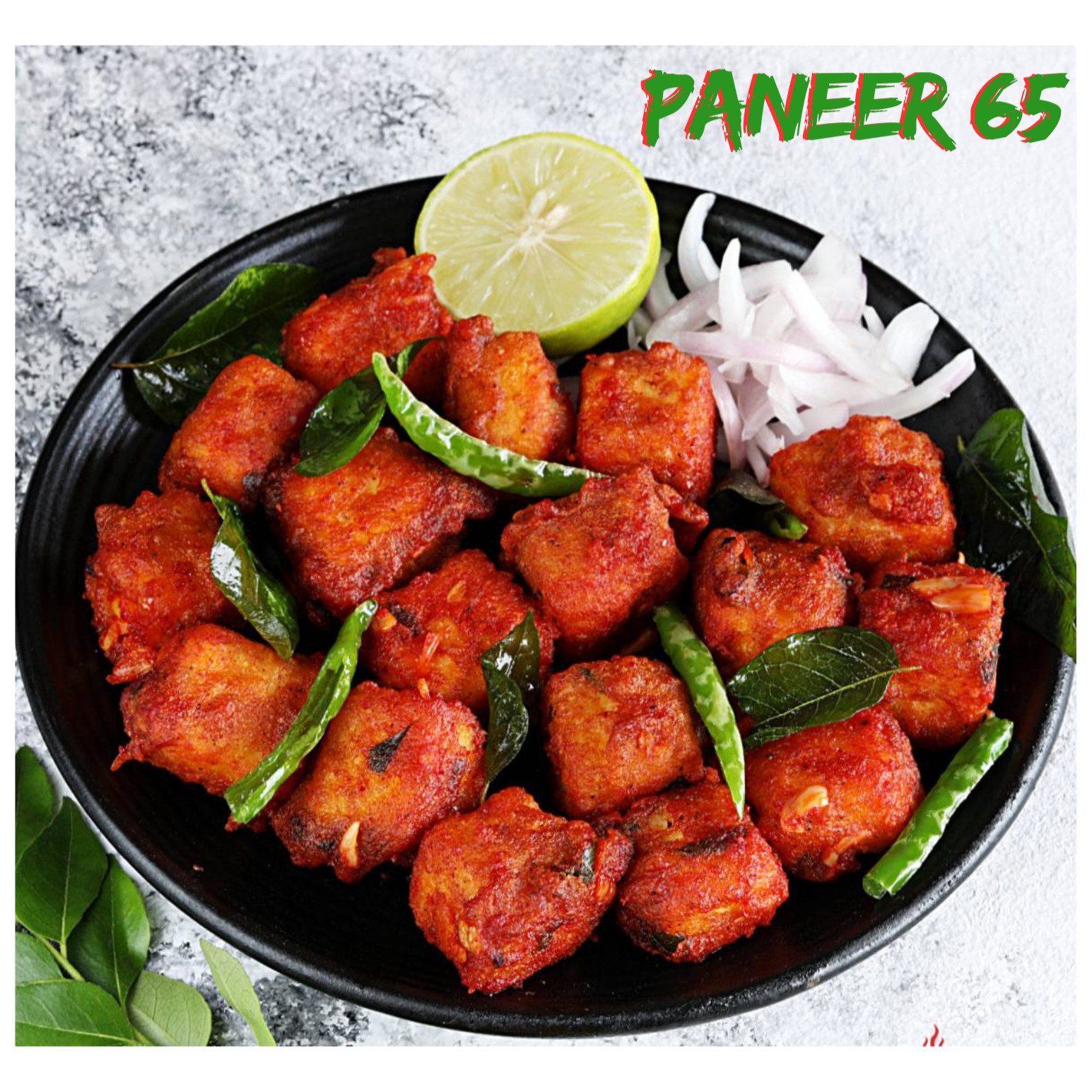 Paneer 65.