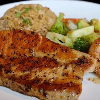 L Hibachi Salmon