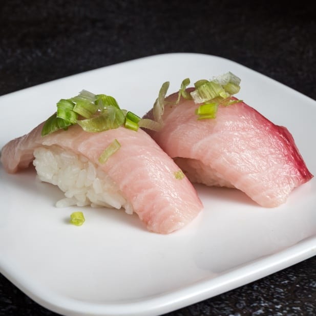 Hamachi Nigiri.