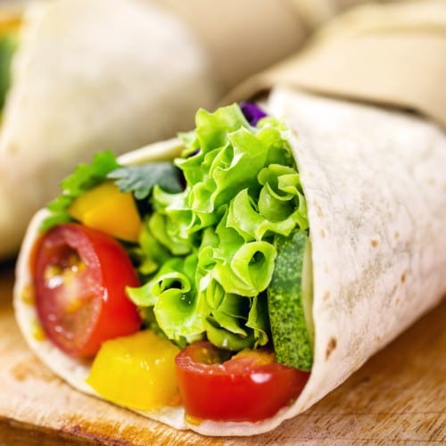 Veggie Burrito.