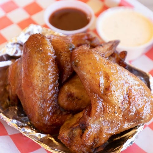 Special: Wing Basket with fries.