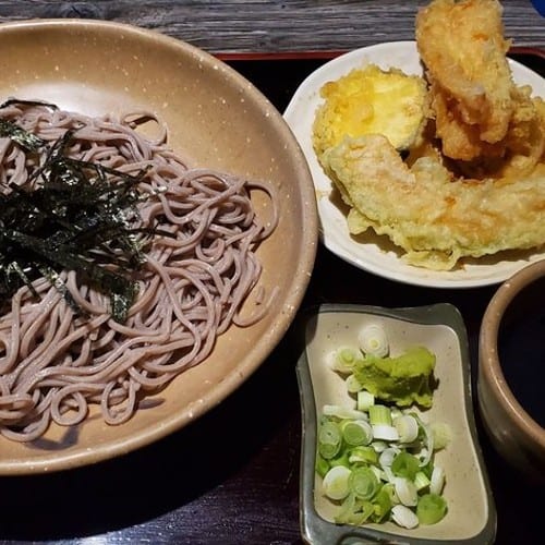 Vegetable Tempura Zaru.