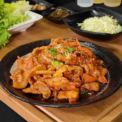 Frozen Spicy Pork (16oz).