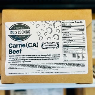 Carne-CA (4 Pack) Frozen Empanadas