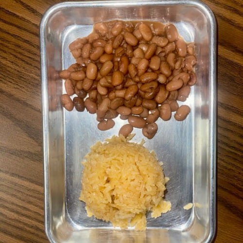 Rice & Beans.