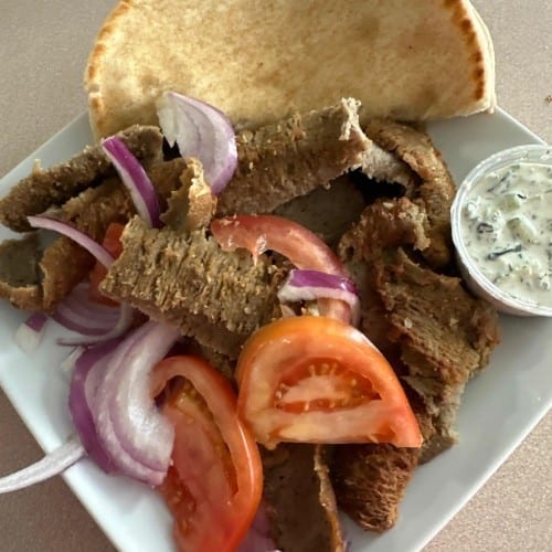 Gyros Plate.