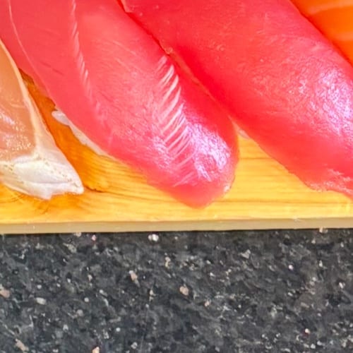 Tuna Nigiri Sushi.