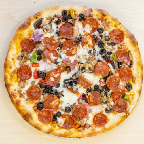 Supreme Pizza Slice.