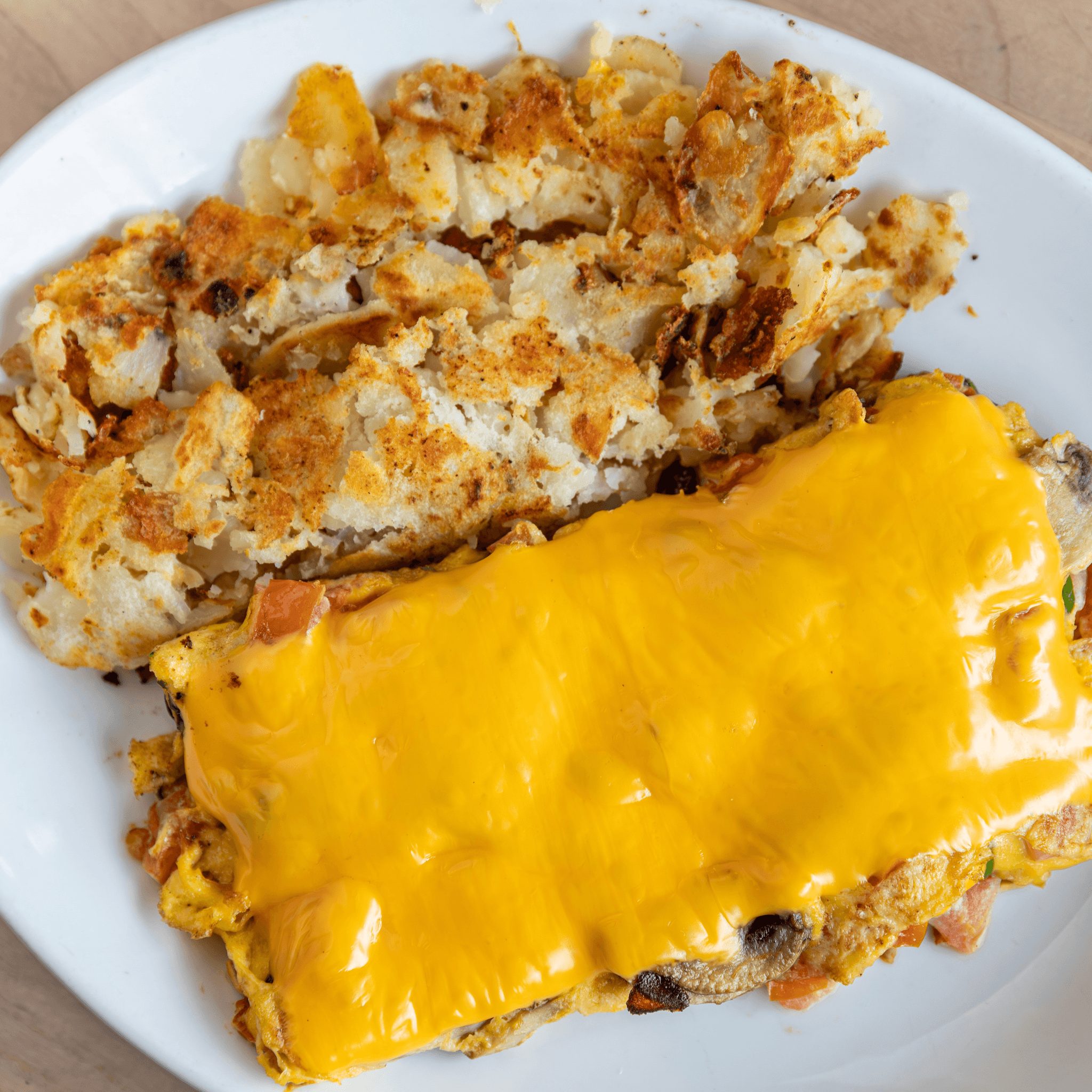 Vegetarian Omelette.