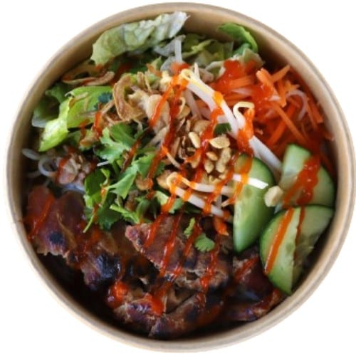 Vietnamese BBQ Pork Bowl.