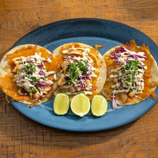 CAVA'S SHRIMP TACOS