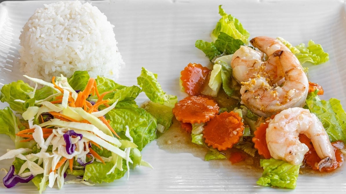 Pepper Garlic Lunch Special.