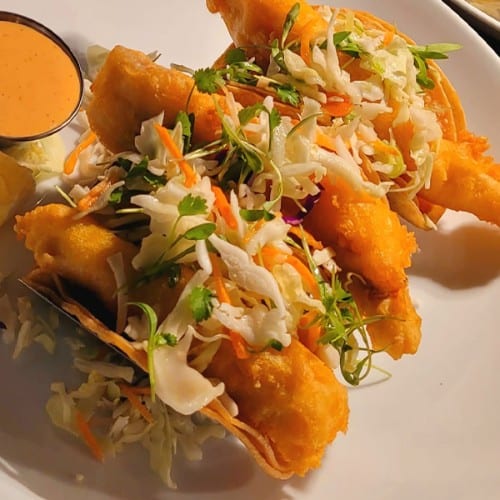 Fish Tacos.