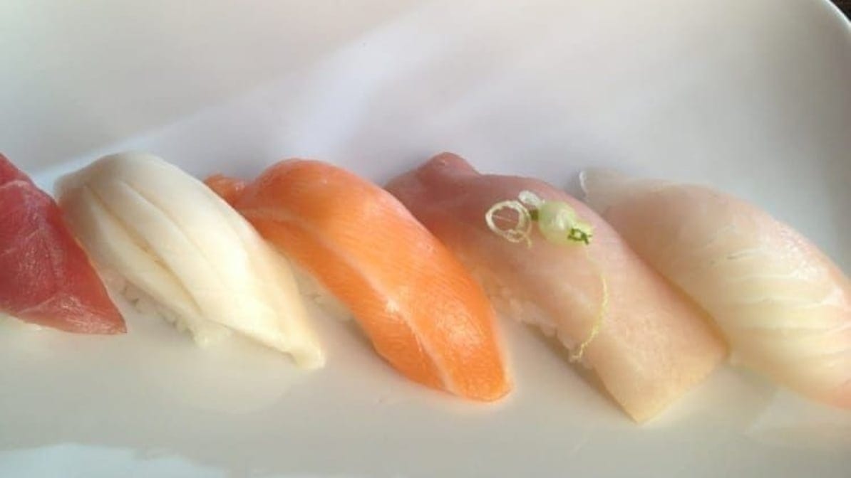 Sashimi Appetizer.