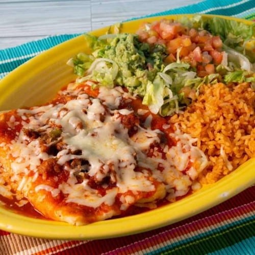Enchiladas Rancheras.