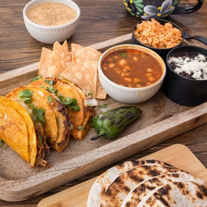 Pick Two Taco Platters.