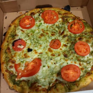 Pesto Vegetarian Pizza