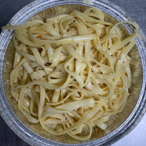 Fettuccine Alfredo.