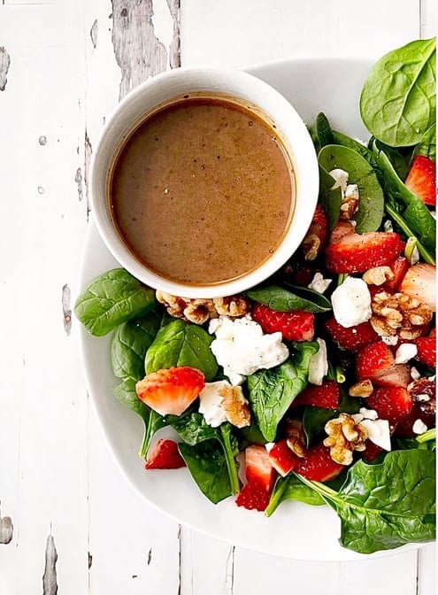 Citrus & Basil Balsalmic Vinaigrette.