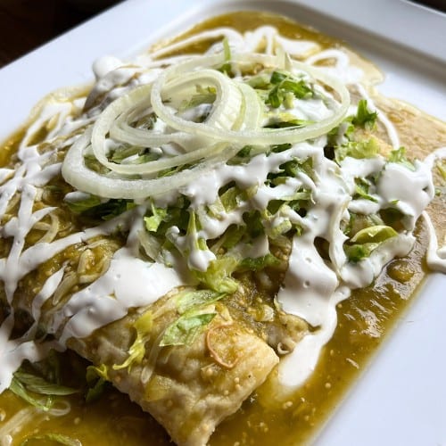 Enchiladas Suizas.