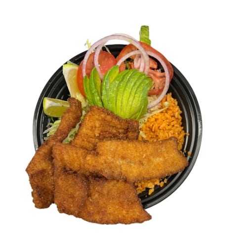 Fried COD Fish.