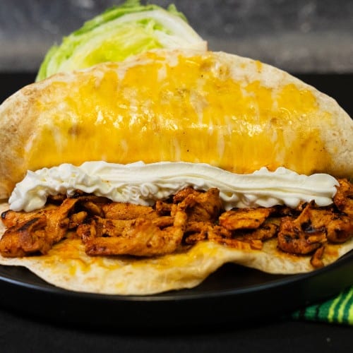 Santa Fe Chicken Quesadilla.