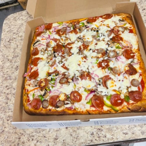 Sicilian Special Pizza.