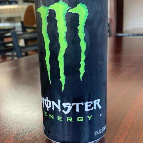Monster Energy Drink.