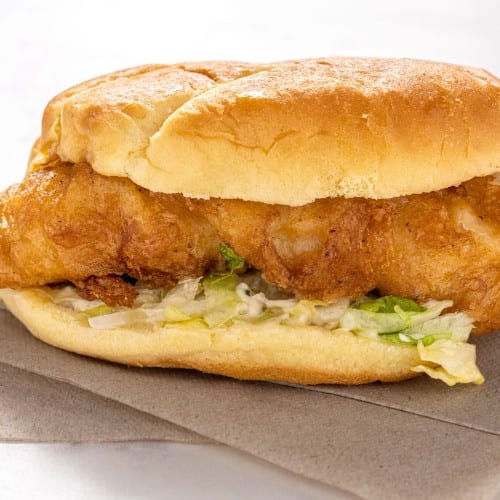 Off the Hook Fried Fish Sandwich.
