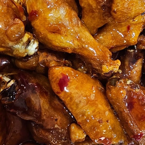 Bone~in Wings (6 pcs.).