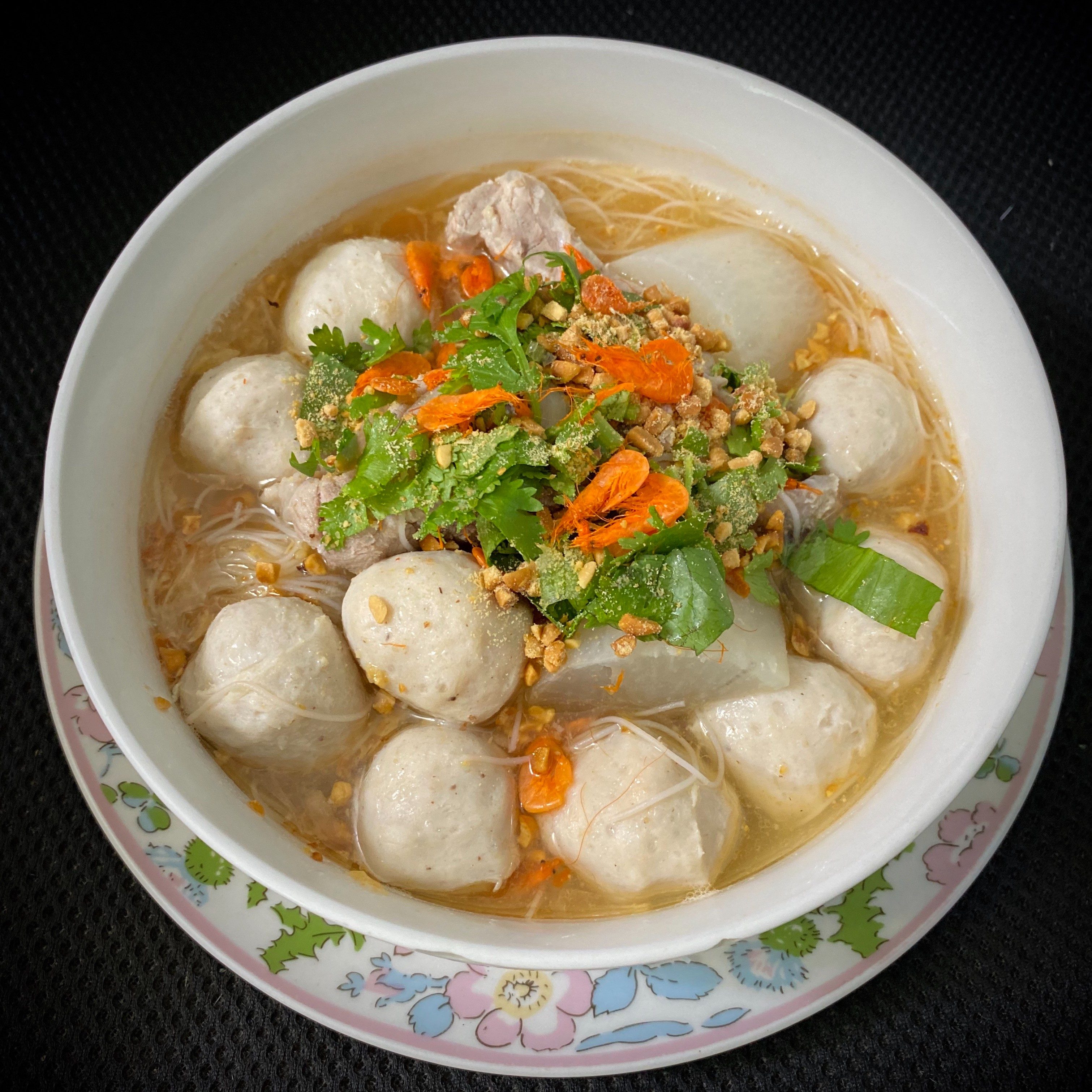 Phở Bò Viên | Pho with Beef Ball.