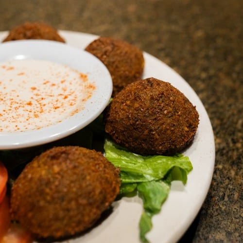 Falafel Plate.