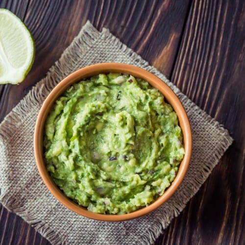 1/2 Pint of Guacamole.