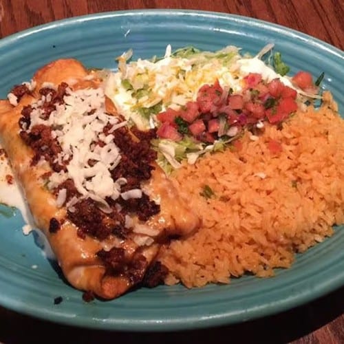 Enchiladas De Camaron.