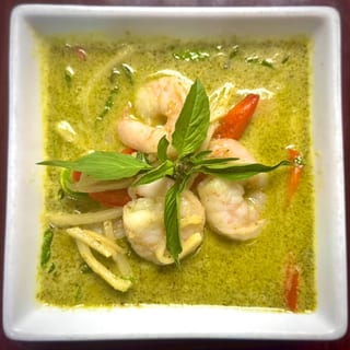 Green Curry Noodle Soup