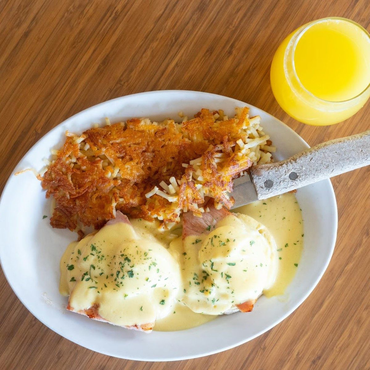 Eggs Benedict.