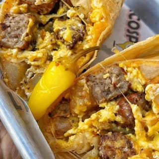 Sausage Breakfast Burrito