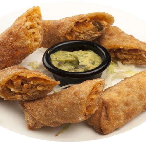 Spicy Eggrolls.