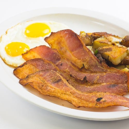 Bacon & Eggs Breakfast.