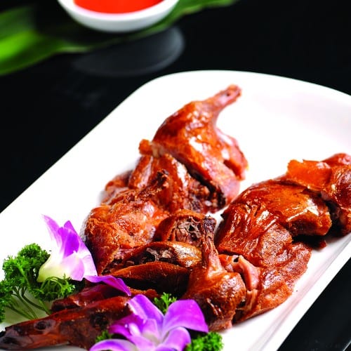 Crispy Duck with Bone.