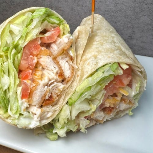 Plain Crispy Chicken Wrap.